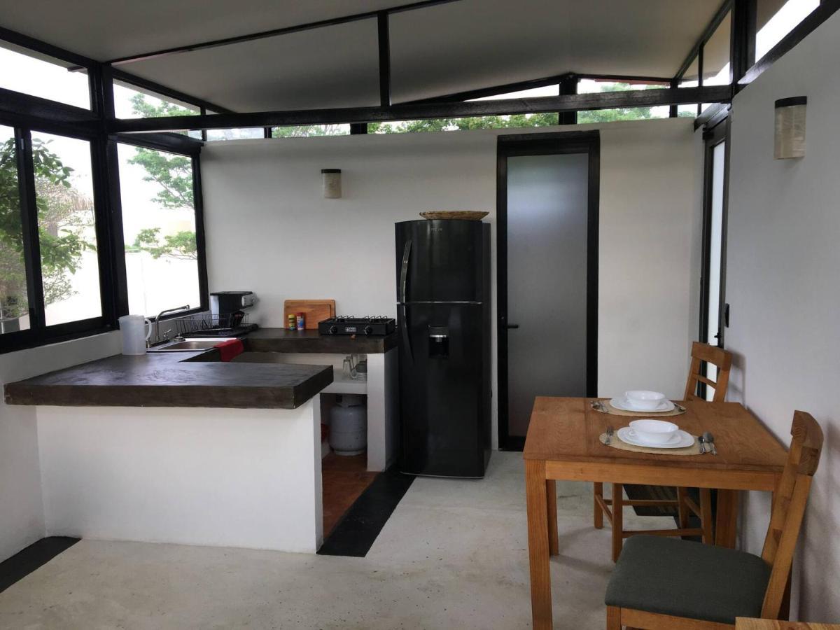 Bungalow Doble Con Vista Parcial Al Mar, Cocina Completa Villa Cuatunalco Eksteriør billede